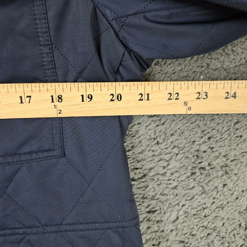 Banana Republic Mens Navy Blue Quilted Field Jacket Size M 673179-00 FA15